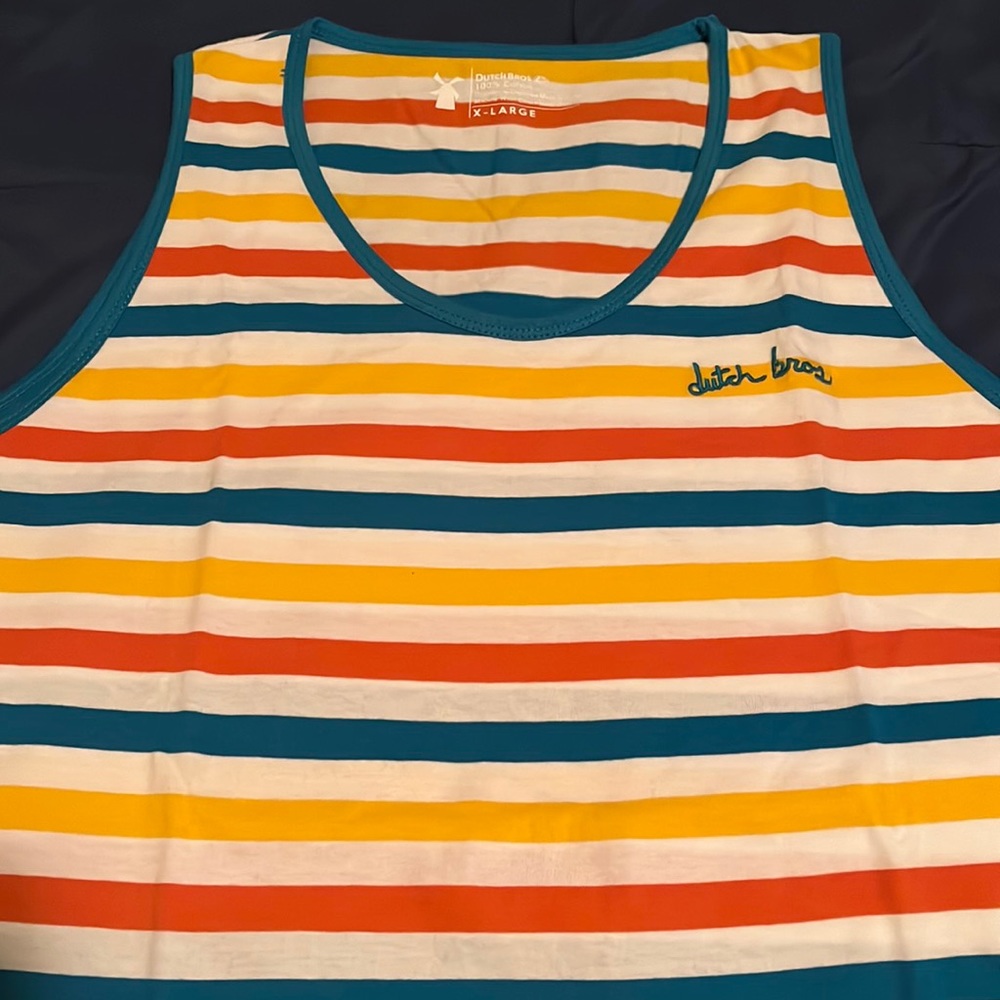 New Dutch Bros Tank Top! Size XL, asking $25